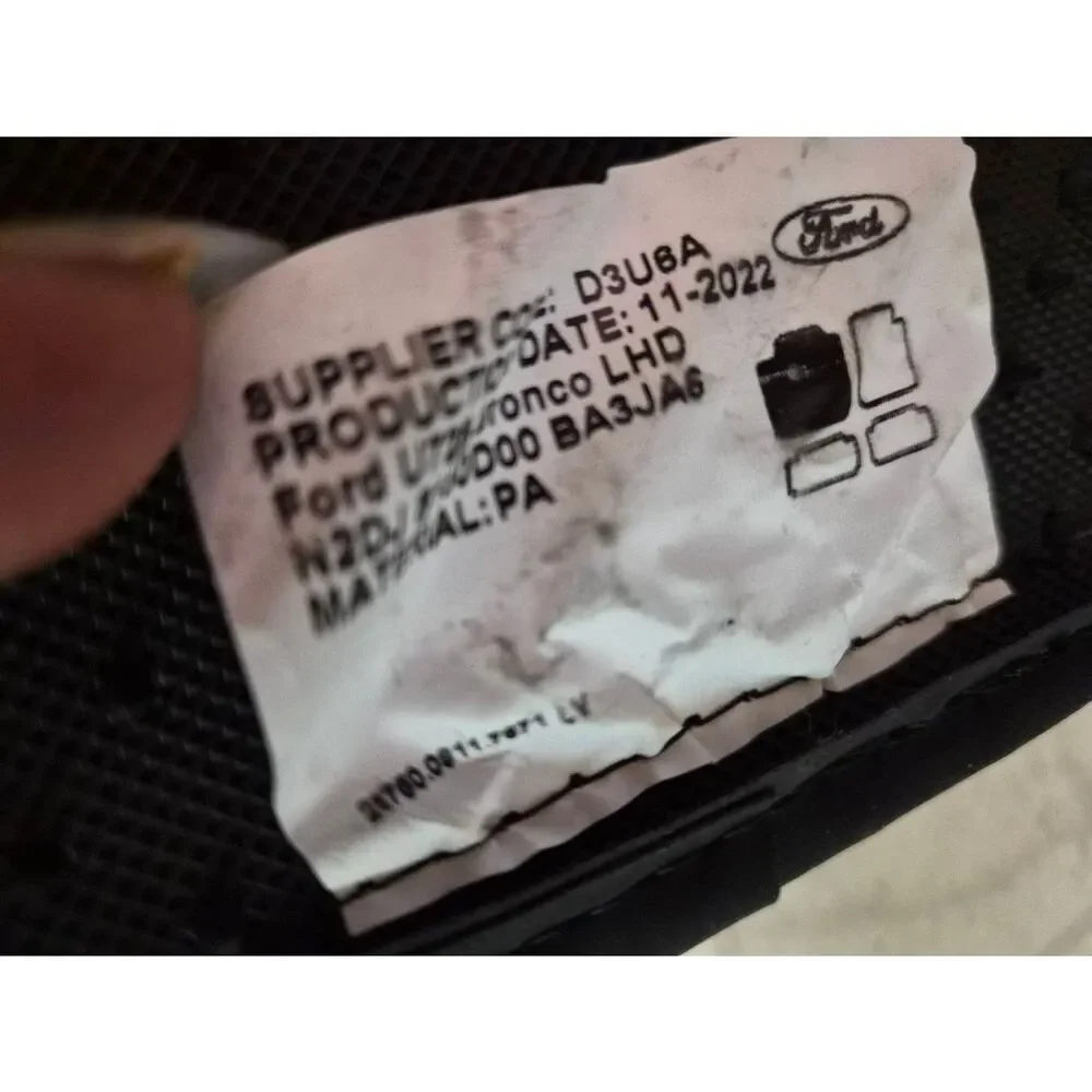 Ford Bronco floor mats